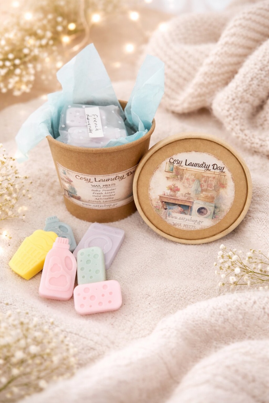  COSY LAUNDRY DAY – Wax Melts Box